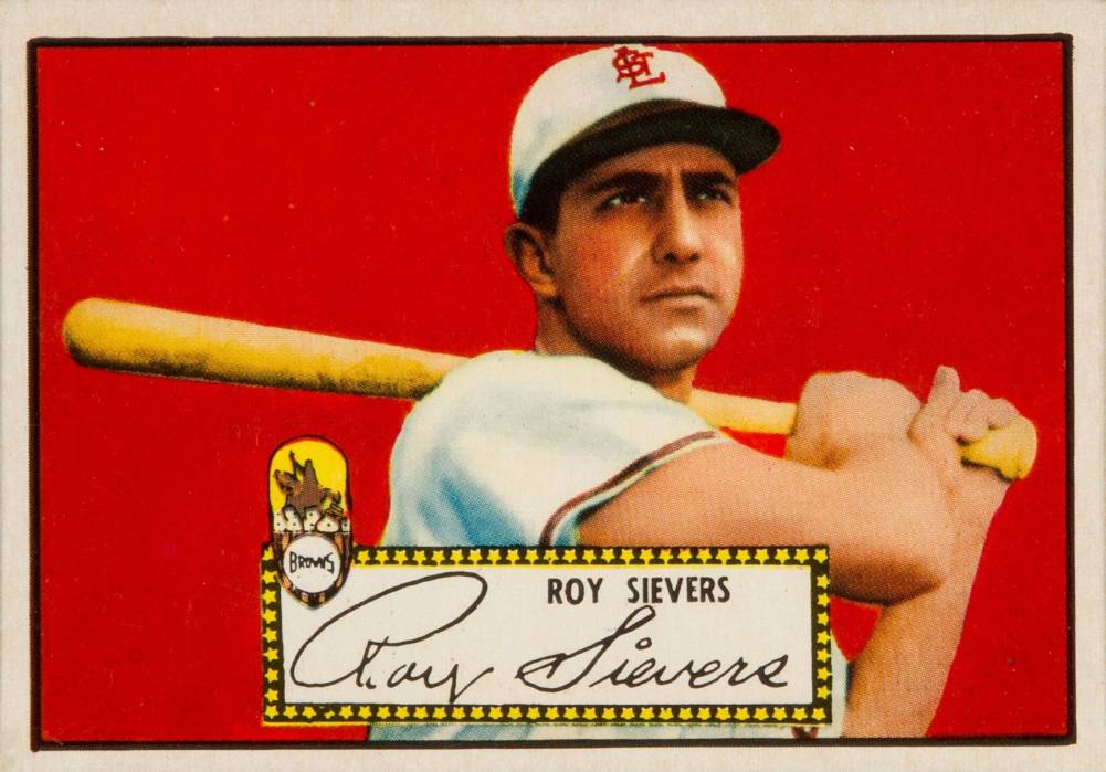 1952 Topps Roy Sievers #64 Baseball Card