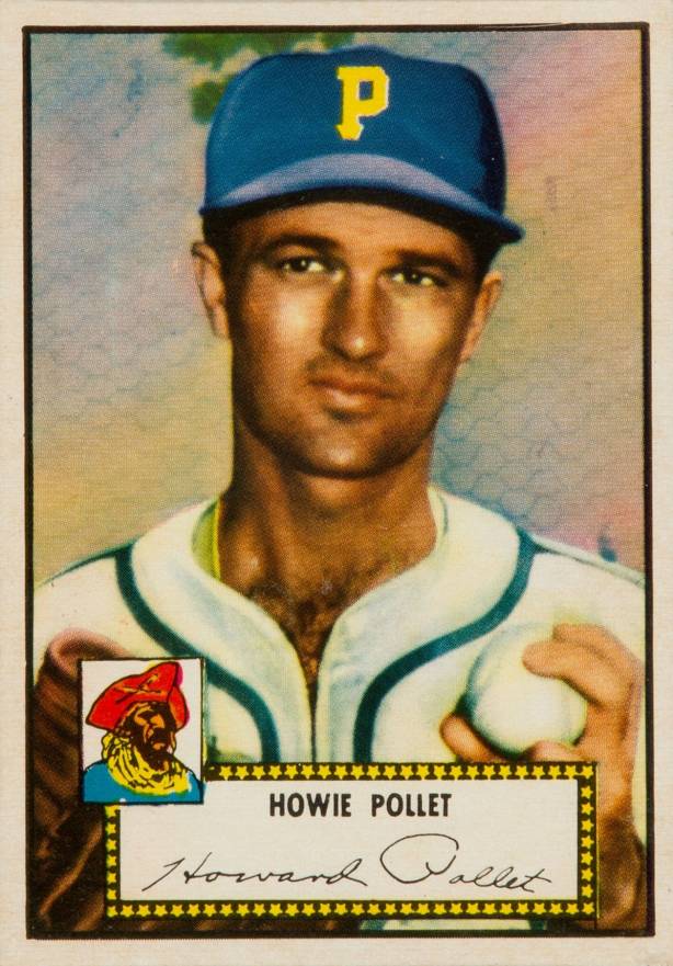 1952 Topps Howie Pollet #63 Baseball Card