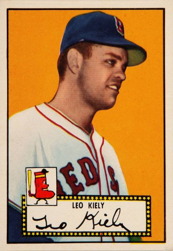 1952 Topps Leo Kiely #54b Baseball Card