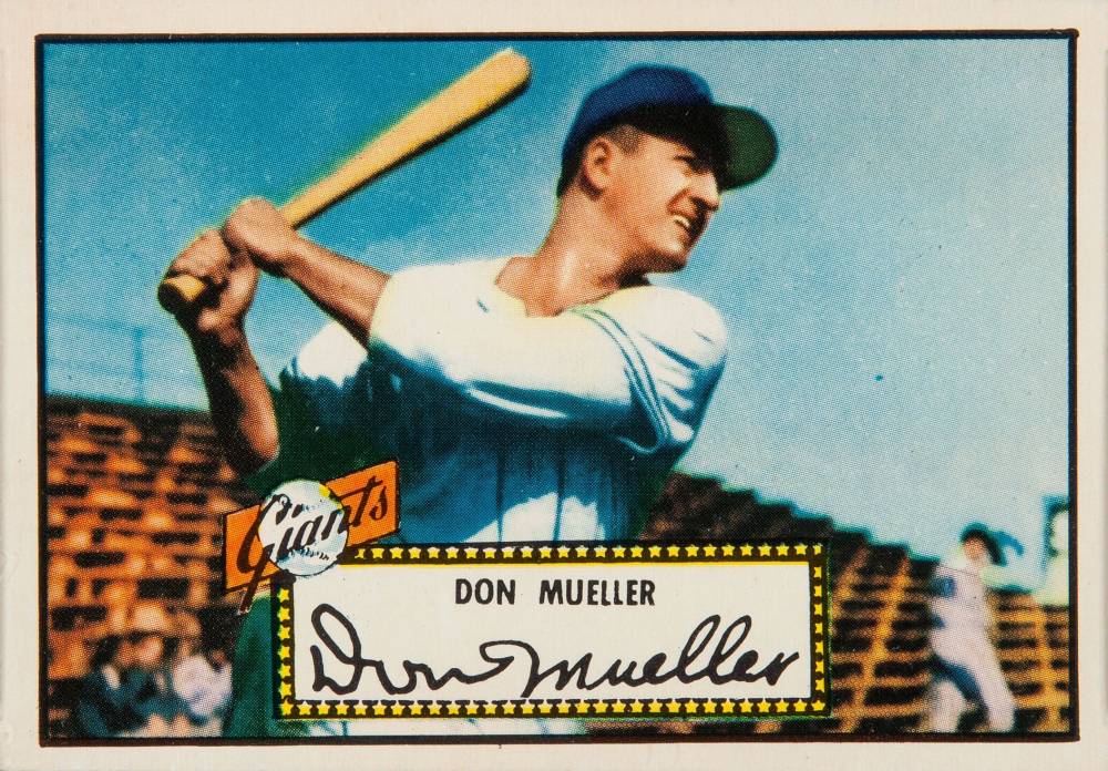 1952 Topps Don Mueller #52 Baseball Card