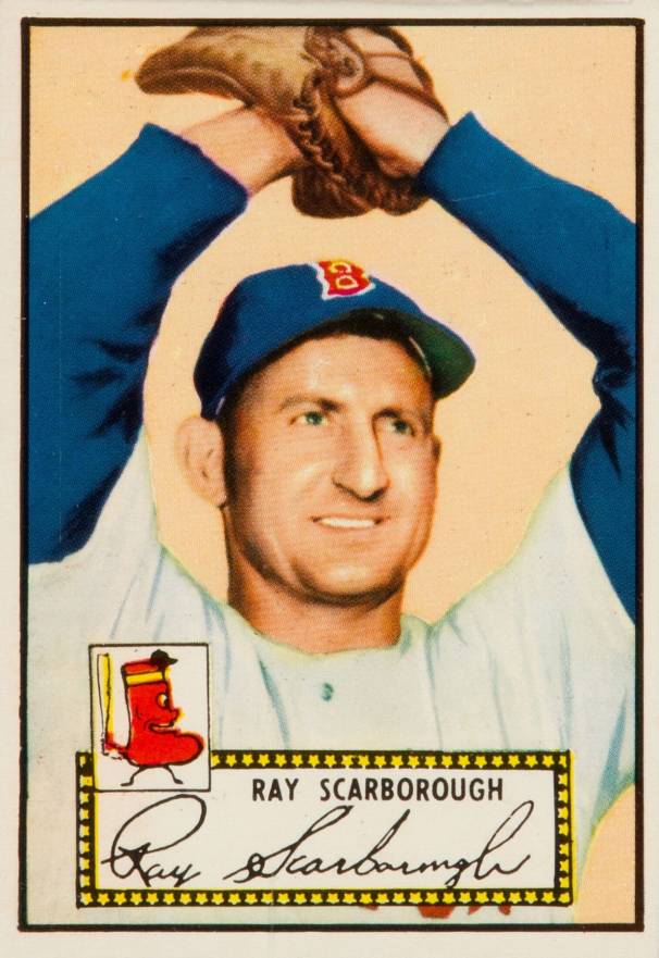 1952 Topps Ray Scarborough #43 Baseball Card