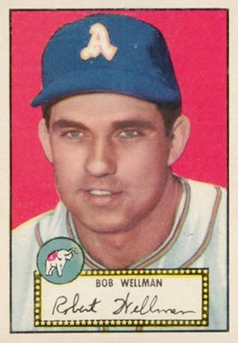 1952 Topps Bob Wellman #41 Baseball Card