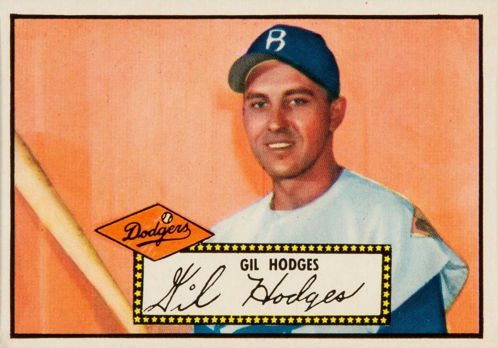 1952 Topps Gil Hodges #36b Baseball Card