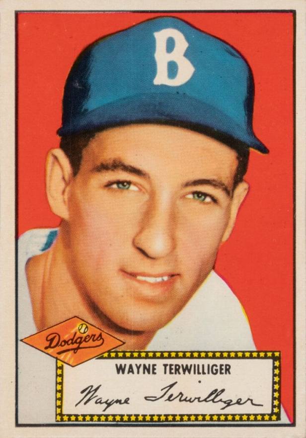 1952 Topps Wayne Terwilliger #7 Baseball Card