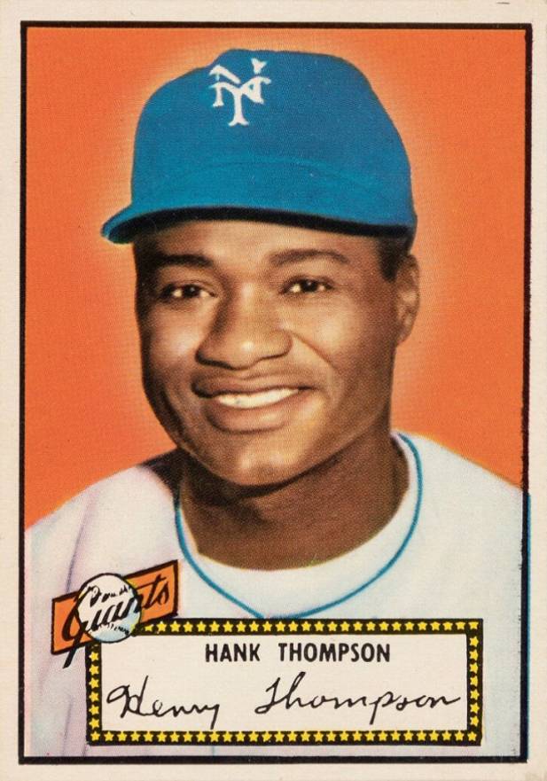 1952 Topps Hank Thompson #3 Baseball Card