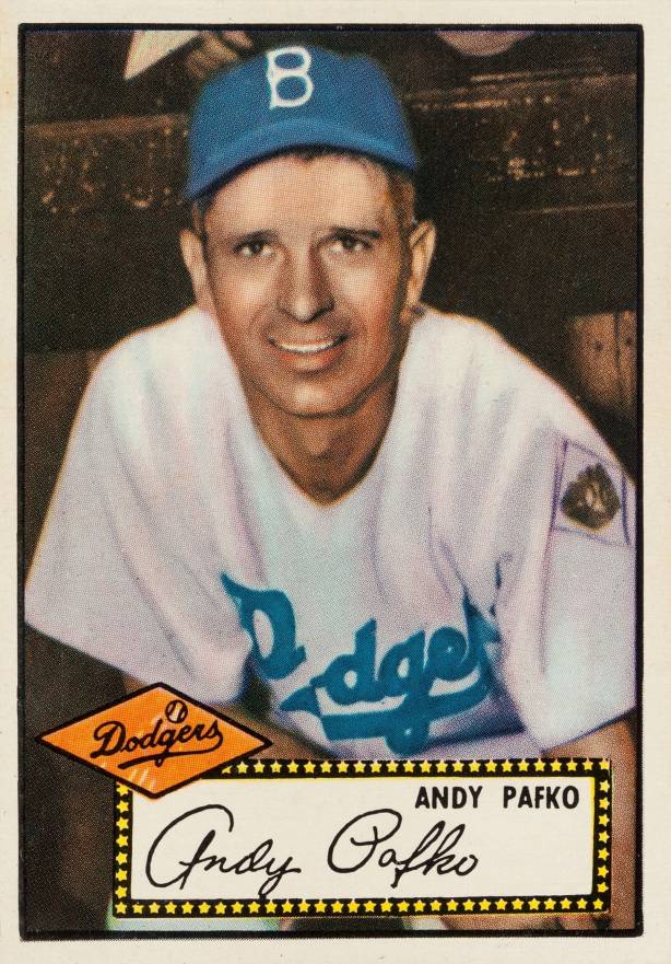 1952 Topps Andy Pafko #1b Baseball Card