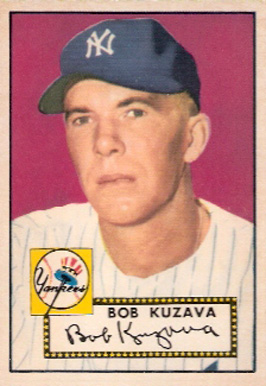 1952 Topps Bob Kuzava #85 Baseball Card