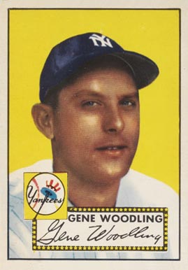 1952 Topps Gene Woodling #99 Baseball Card