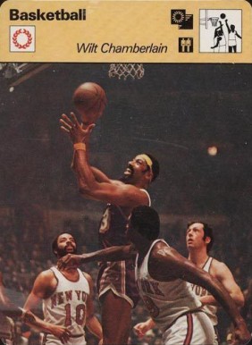 1977 Sportscaster Wilt Chamberlain #07-20 Basketball Card