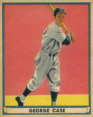 1941 Play Ball George Case #69 Baseball Card