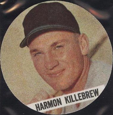 1961 Chemstrand Iron-On Patches Harmon Killebrew #6 Baseball Card