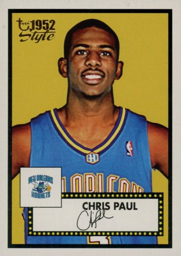 2005 Topps 1952 Style Chris Paul #154 Basketball Card