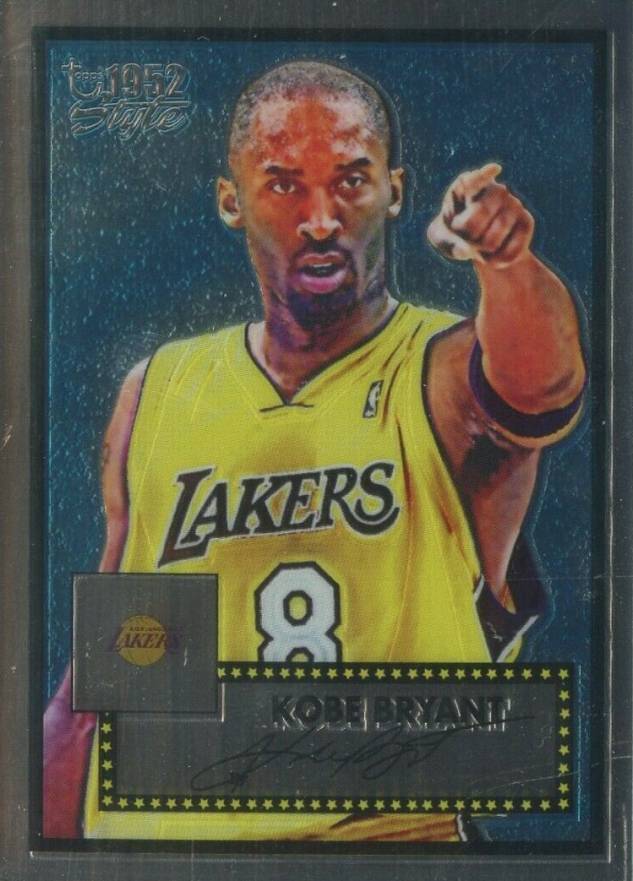 2005 Topps 1952 Style Kobe Bryant #50 Basketball Card