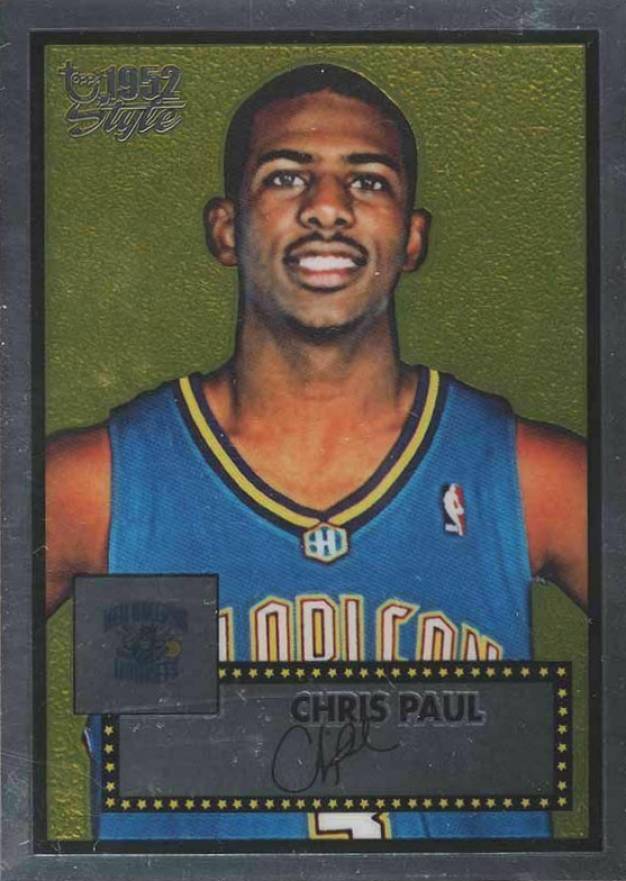 2005 Topps 1952 Style Chris Paul #154 Basketball Card