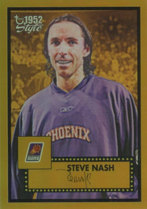 2005 Topps 1952 Style Steve Nash #25 Basketball Card