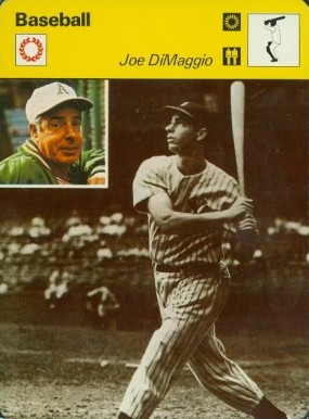 1977 Sportscaster Joe DiMaggio #02-08 Baseball Card