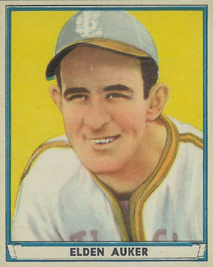 1941 Play Ball Elden Auker #45 Baseball Card