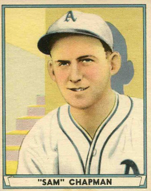 1941 Play Ball Sam Chapman #44 Baseball Card