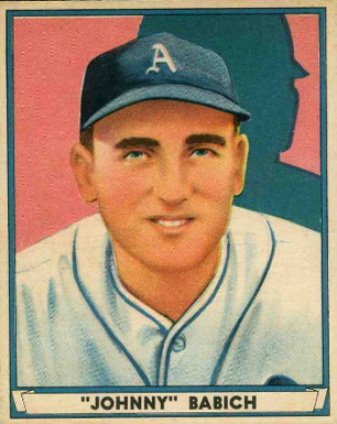 1941 Play Ball "Johnny" Babich #40 Baseball Card