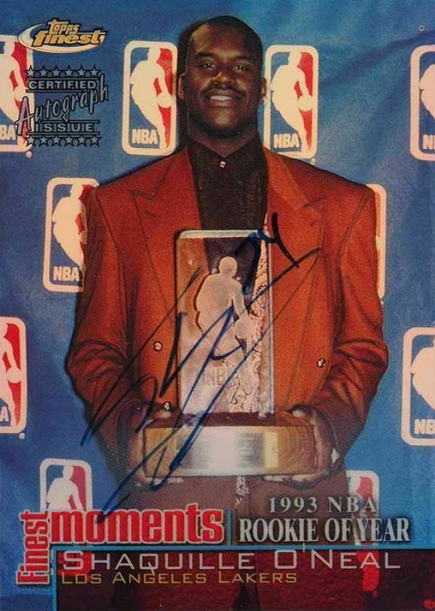 2000 Finest Moments Shaquille O'Neal #FM-SO2 Basketball Card