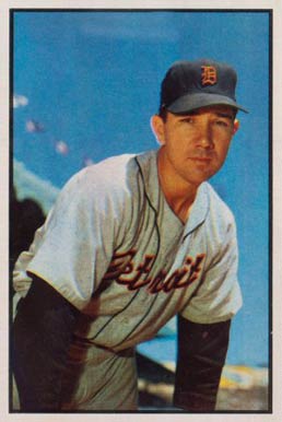 1953 Bowman Color Bill Wight #100 Baseball Card
