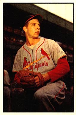 1953 Bowman Color Cloyd Boyer #115 Baseball Card