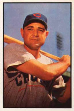 1953 Bowman Color Bill Serena #122 Baseball Card