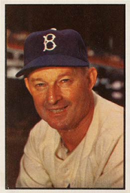 1953 Bowman Color Charlie Dressen #124 Baseball Card