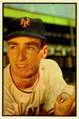 1953 Bowman Color Al Corwin #126 Baseball Card
