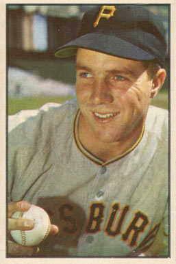 1953 Bowman Color Bob Friend #16 Baseball Card