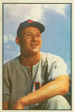 1953 Bowman Color Jackie Jensen #24 Baseball Card