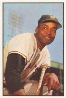 1953 Bowman Color Monte Irvin #51 Baseball Card