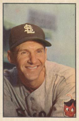 1953 Bowman Color Marty Marion #52 Baseball Card