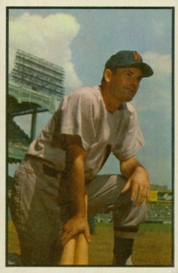 1953 Bowman Color Mickey Vernon #159 Baseball Card