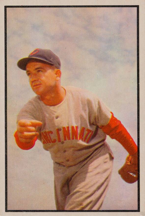 1953 Bowman Color Bubba Church #138 Baseball Card