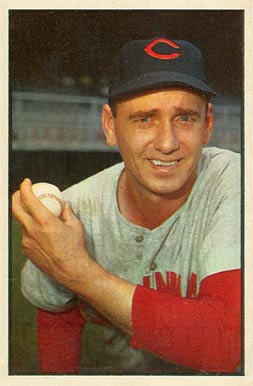 1953 Bowman Color Ken Raffensberger #106 Baseball Card