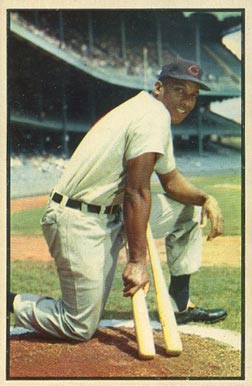 1953 Bowman Color Luke Easter #104 Baseball Card