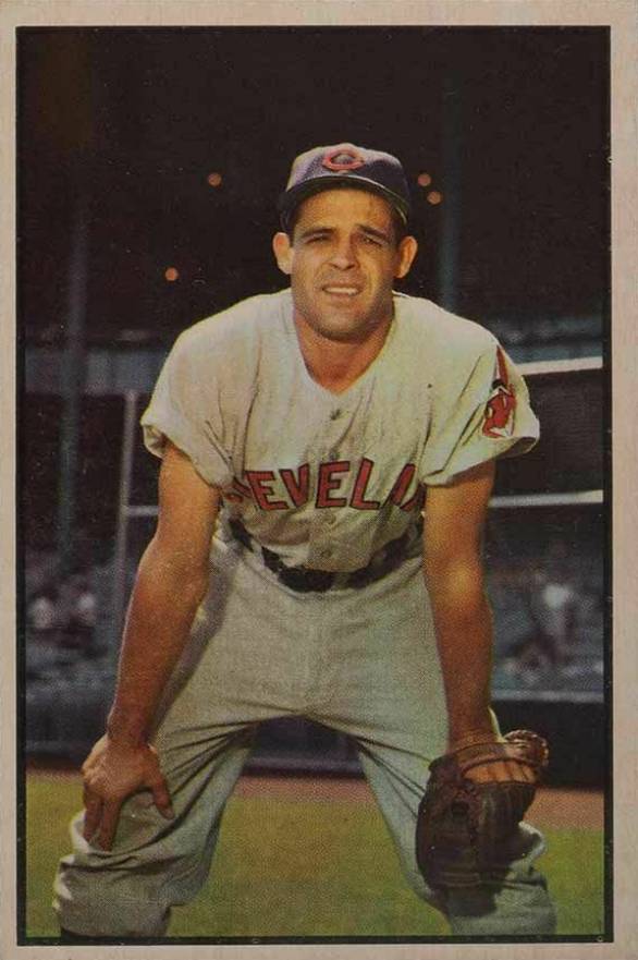 1953 Bowman Color Ray Boone #79 Baseball Card