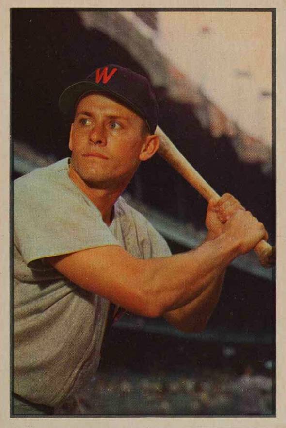 1953 Bowman Color Gil Coan #34 Baseball Card