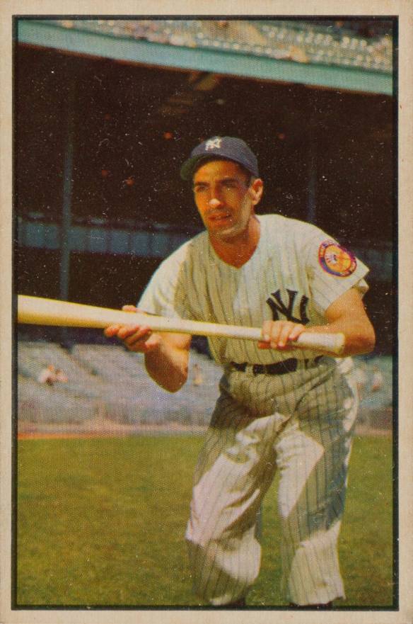 1953 Bowman Color Phil Rizzuto #9 Baseball Card