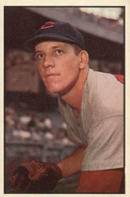 1953 Bowman Color Joe Nuxhall #90 Baseball Card