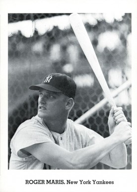 1962 Jay Publishing Photos-Type 2 Roger Maris # Baseball Card