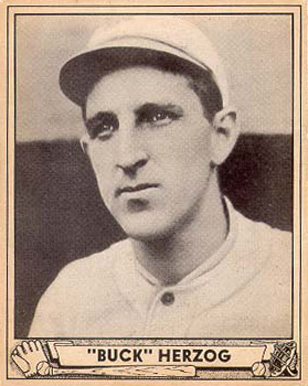 1940 Play Ball "Buck" Herzog #229 Baseball Card