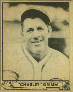 1940 Play Ball "Charley" Grimm #228 Baseball Card
