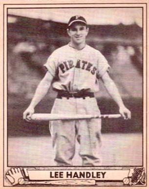 1940 Play Ball Lee Handley #221 Baseball Card