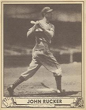 1940 Play Ball John Rucker #213 Baseball Card