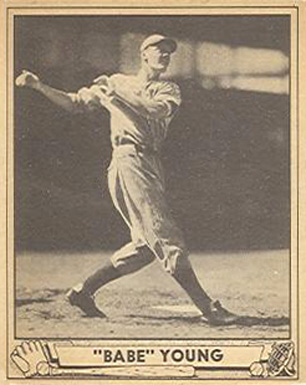 1940 Play Ball "Babe" Young #212 Baseball Card
