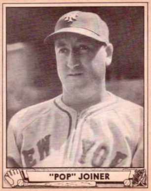 1940 Play Ball "Pop" Joiner #211 Baseball Card