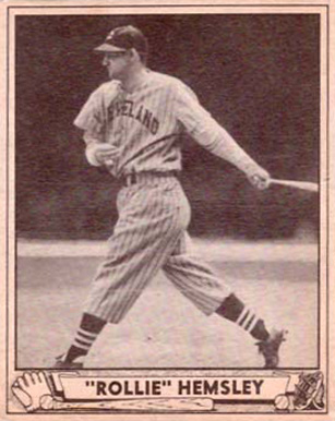1940 Play Ball "Rollie" Hemsley #205 Baseball Card