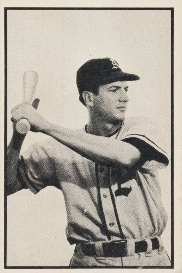 1953 Bowman B & W Hal Bevan #43-50 Baseball Card
